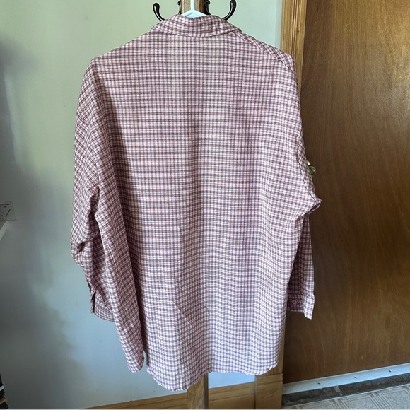 Missguided Over-Sized Button-Up Plaid Shirt - Picture 5 of 6